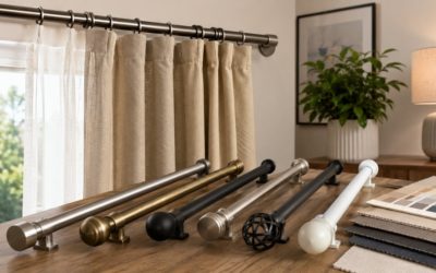 Cómo elegir barras para cortinas