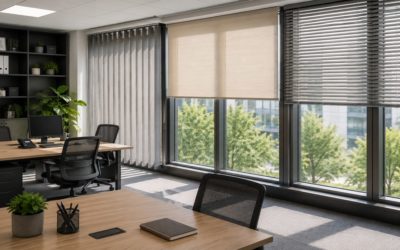Cortinas para oficinas: opciones prácticas para controlar la luz