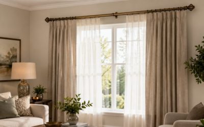 Cómo elegir barras para cortinas: materiales, estilo y remates