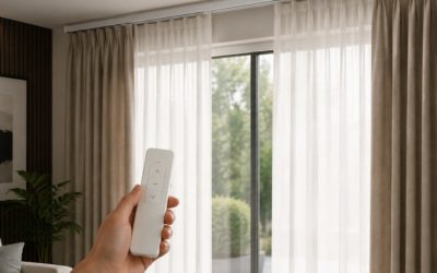 Mecanismos para cortinas: sistemas manuales y motorizados