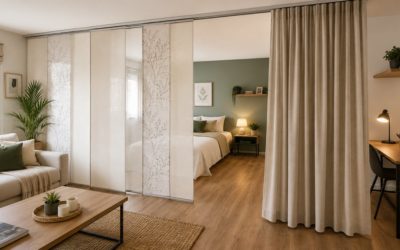 Cortinas para separar espacios: ideas prácticas y con estilo